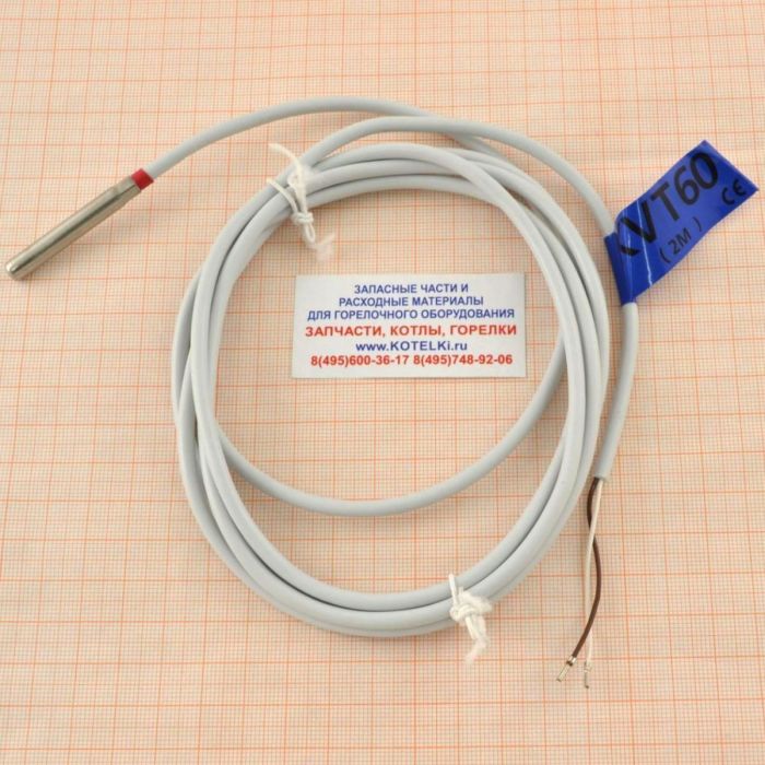 Датчик KVT60, длина 2 м. De Dietrich 95362447