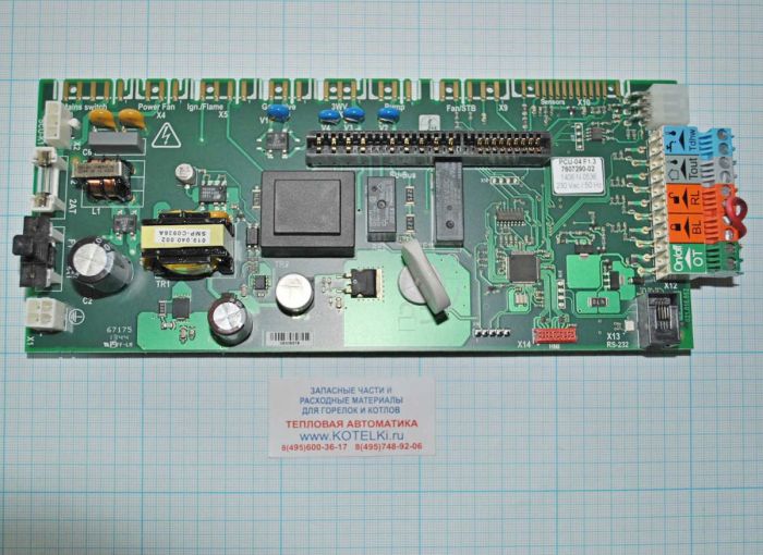 Электронная плата PCU-04 + SU 01. De Dietrich S101518