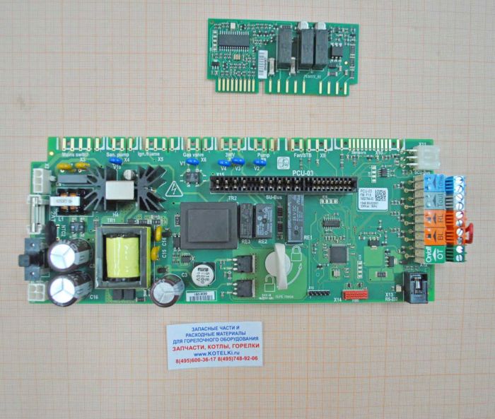 Плата PCU-03 + SU-01. De Dietrich S103278