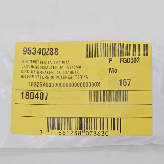 Предохранитель 4A TS710/4A. De Dietrich 95340288